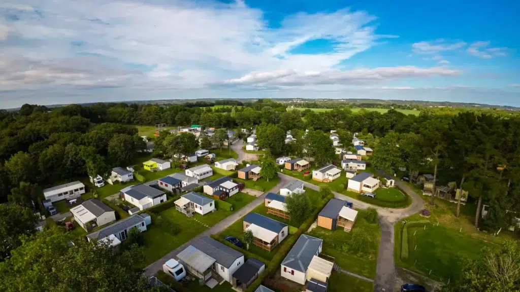 Location au camping Entre Terre et Mer près de Lorient.