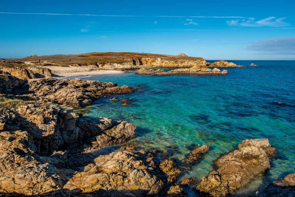Littoral Lorientais près du camping.